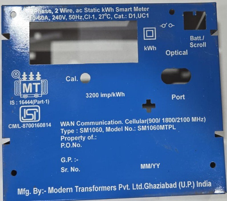 Meter Name Plates
